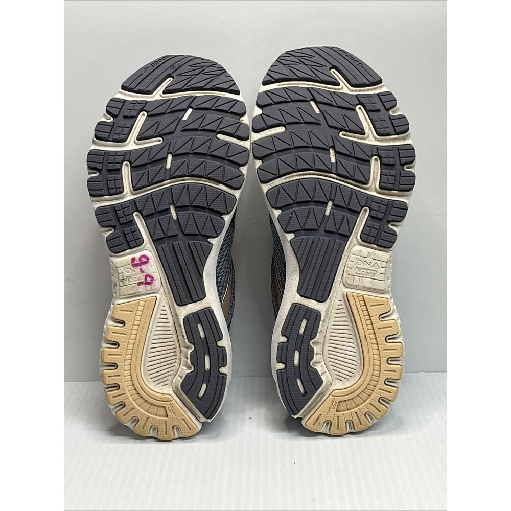 Brooks Womens Adrenaline GTS 20 Gray Running Shoes Sneaker Size 8 B - Picture 7 of 11